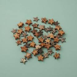 Decoratie sterren naturel